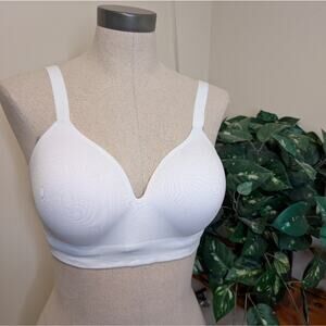 Underoutfit Comfort Shaping Support Bra – White – Size L (NWT)